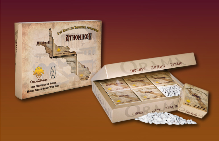 ATHONIKON Premium Boxset - Handmade Frankincense from Mount Athos