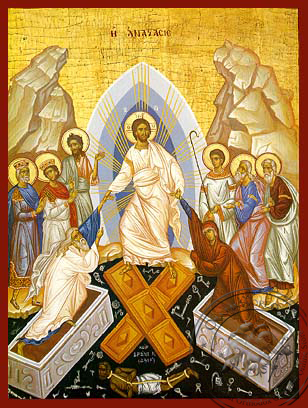 Resurrection of Christ - Hand-Painted Icon