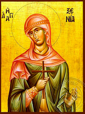 Saint Xenia of Kalamata - Hand-Painted Icon