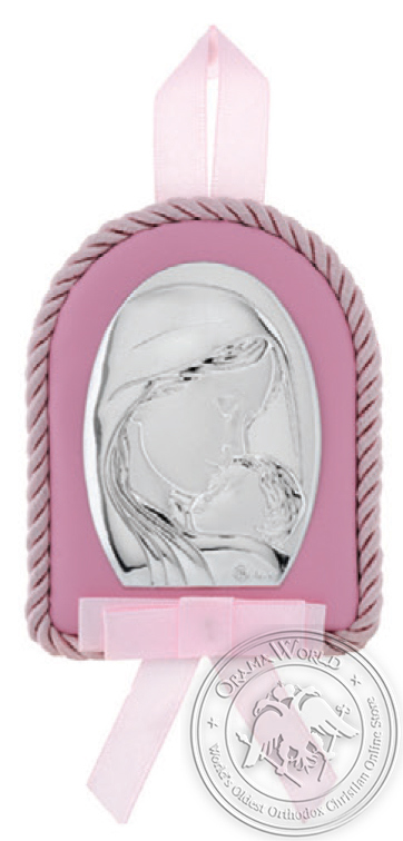 Silver Baby Religious Gift for Girl