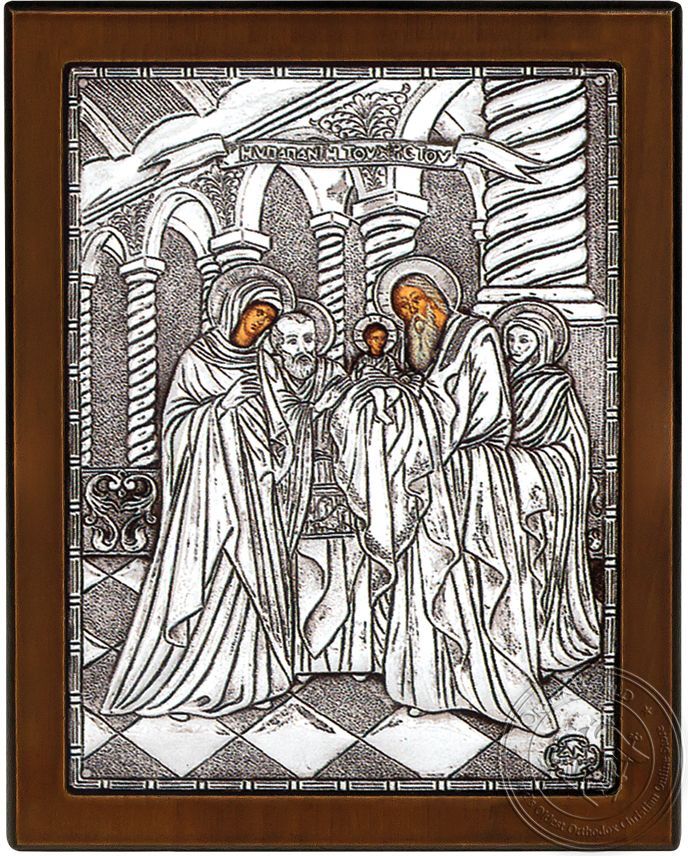 The Presentation Of Jesus In The Temple Icon Presentation Of Christ In