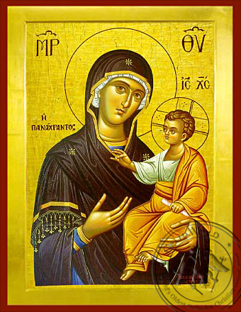 Panagia Panachrantos - Byzantine Icon