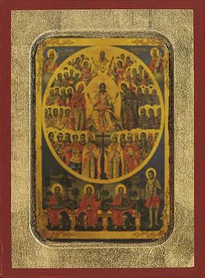 Sunday of All Saints - Byzantine Icon