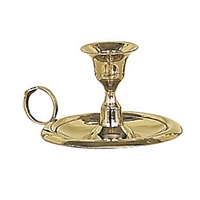 Byzantine Brass Holy Table Candlestick