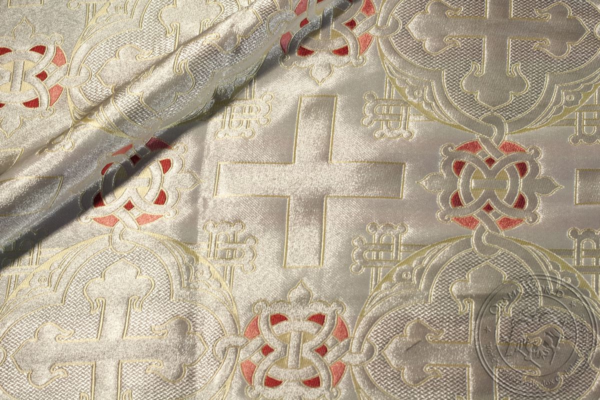 Ecclesiastical Pattern Holy Vestment Design 34 - Liturgical Fabric | OramaWorld.com