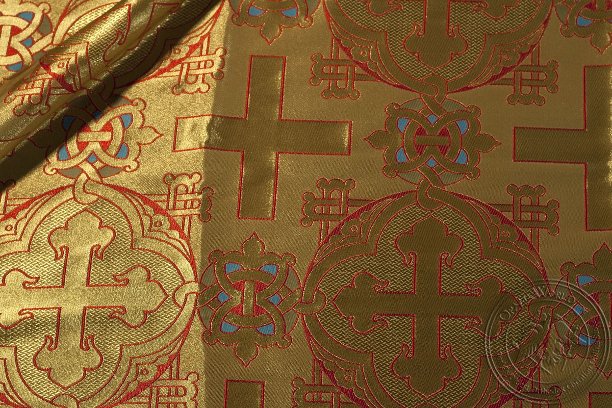 Ecclesiastical Pattern Holy Vestment Design 34 - Liturgical Fabric | OramaWorld.com